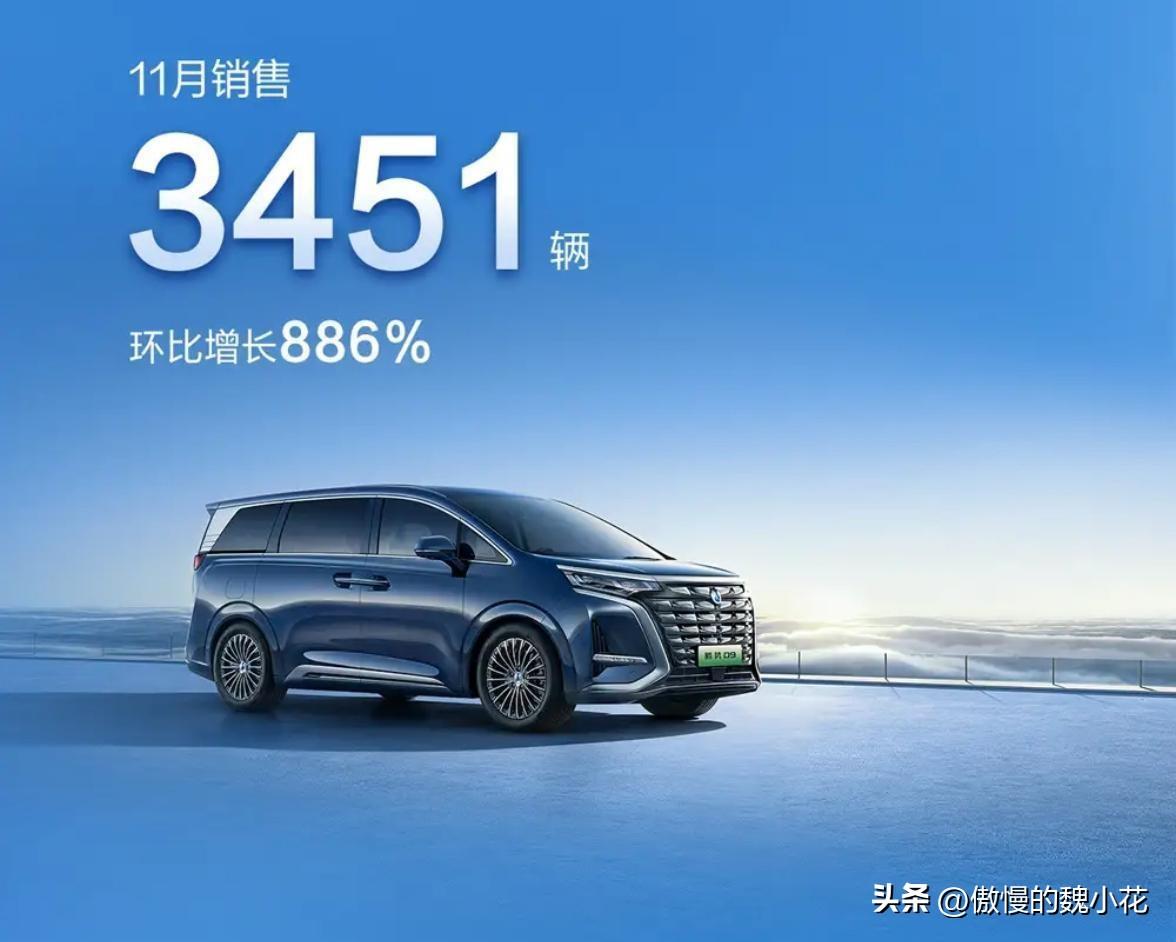 11月狂甩3451辆，比亚迪“保姆车”真的火了，成交均价41.5万