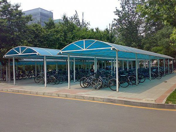 膜结构停车棚报价（膜结构停车棚价格）